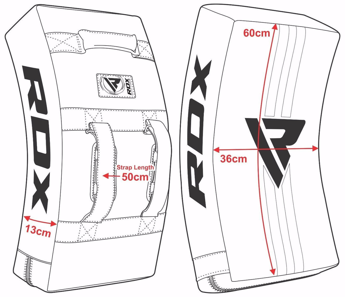 ALMOHADILLA DEPORTIVA PROTECTORA DE PATADAS RDX PREVENTA