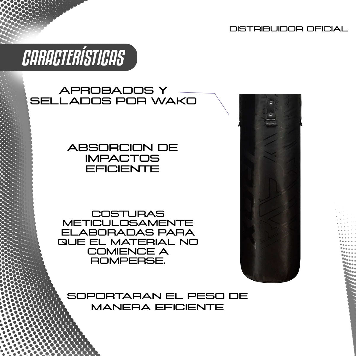 PREVENTA COSTAL DE BOXEO RDX KARA 3 EN 1 CON MANOPLAS