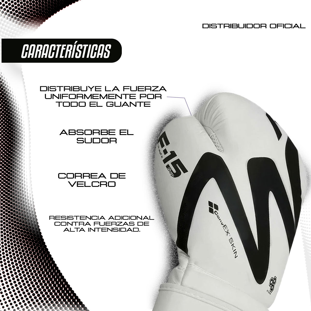 GUANTES DE BOX RDX F15