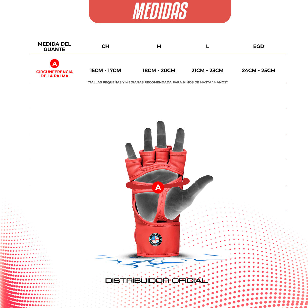 GUANTES DE MMA RDX AURA PLUS T-17