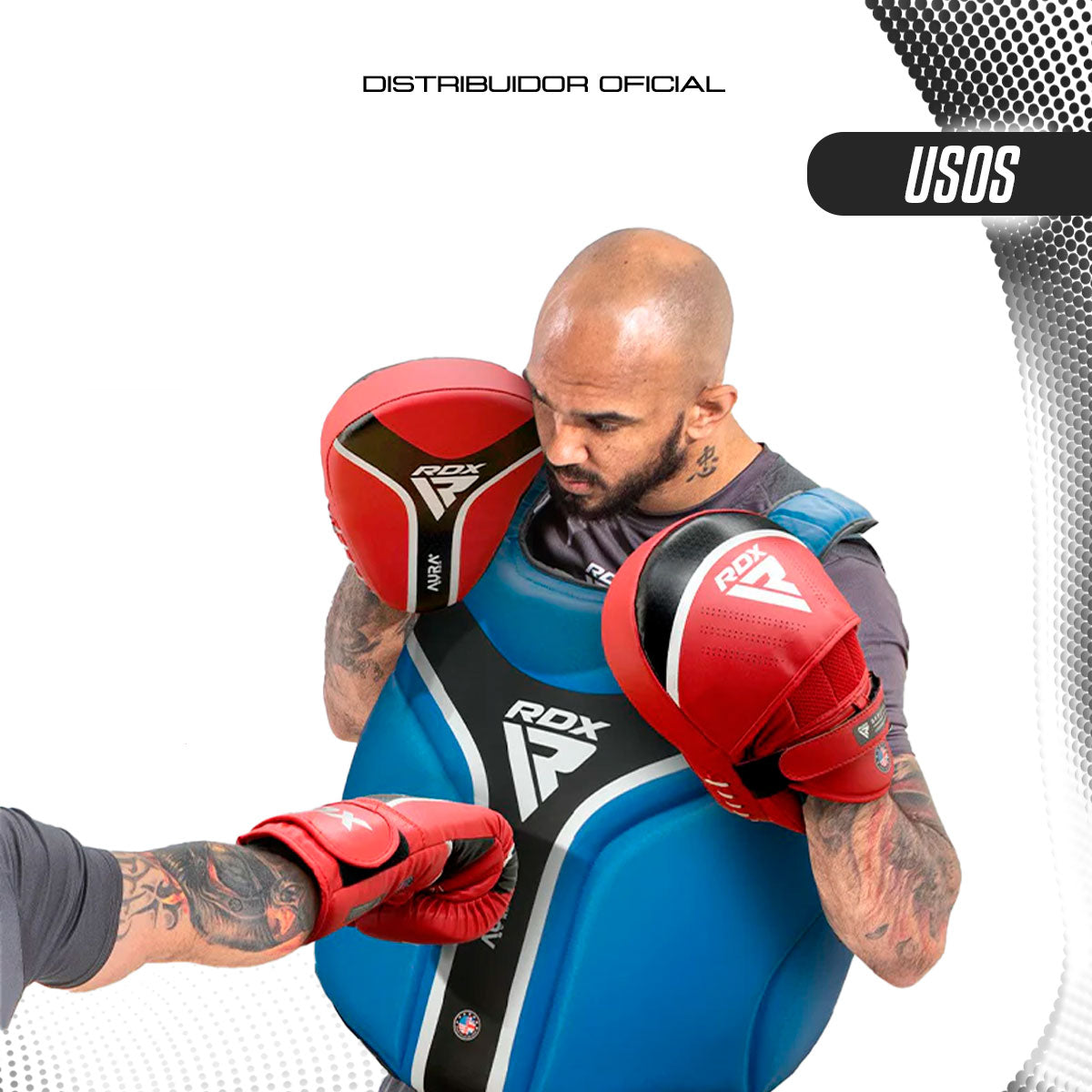 FOCUS PAD PARA ENTRENAMIENTO RDX F6 KARA PREVENTA