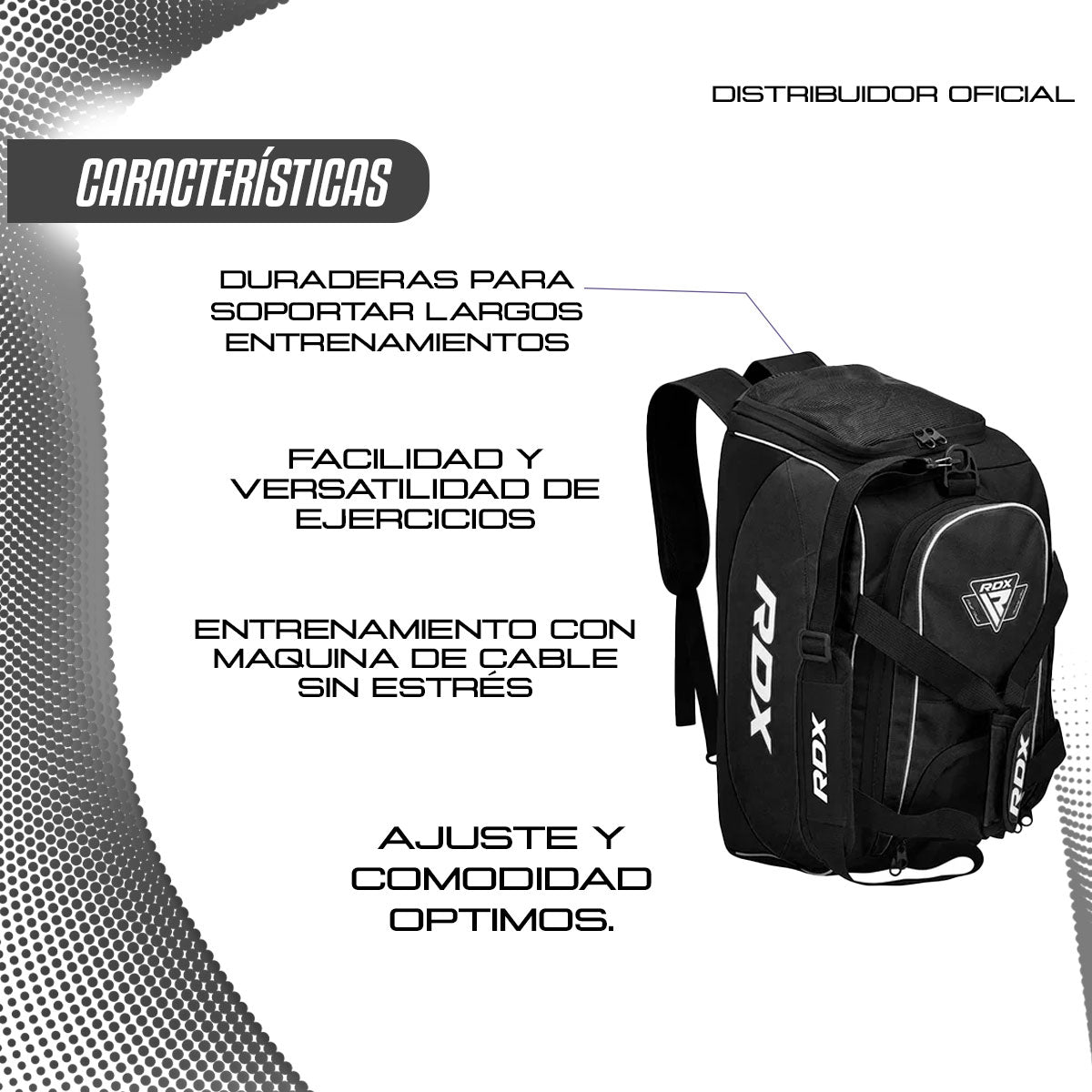 KIT BAG PARA ENTRENAMIENTO RDX R1