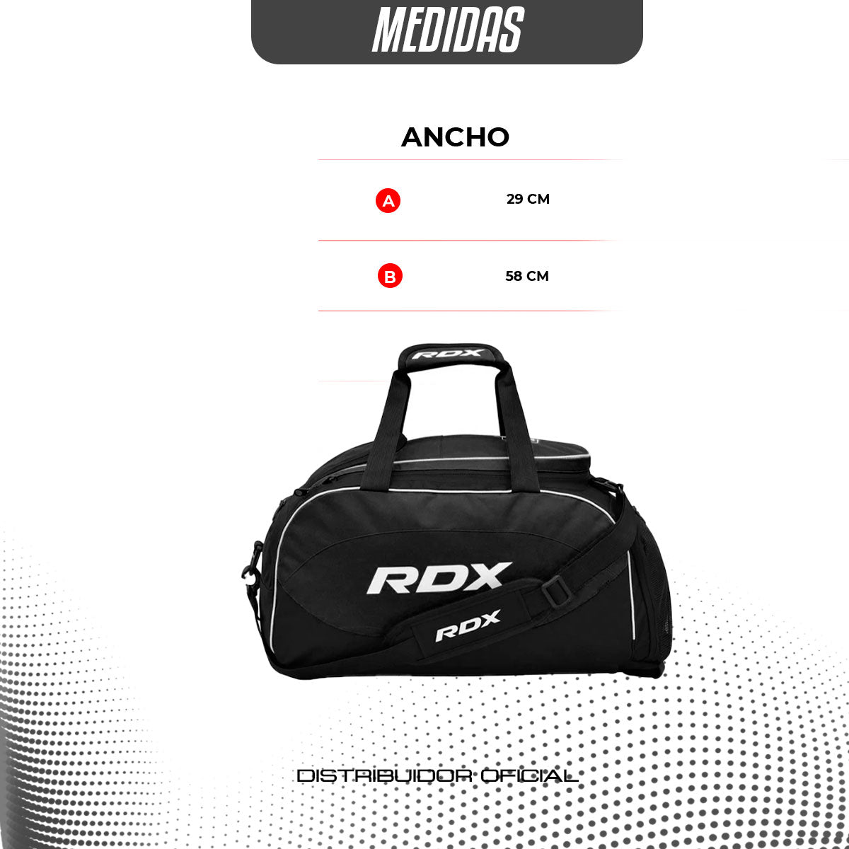 KIT BAG PARA ENTRENAMIENTO RDX R1