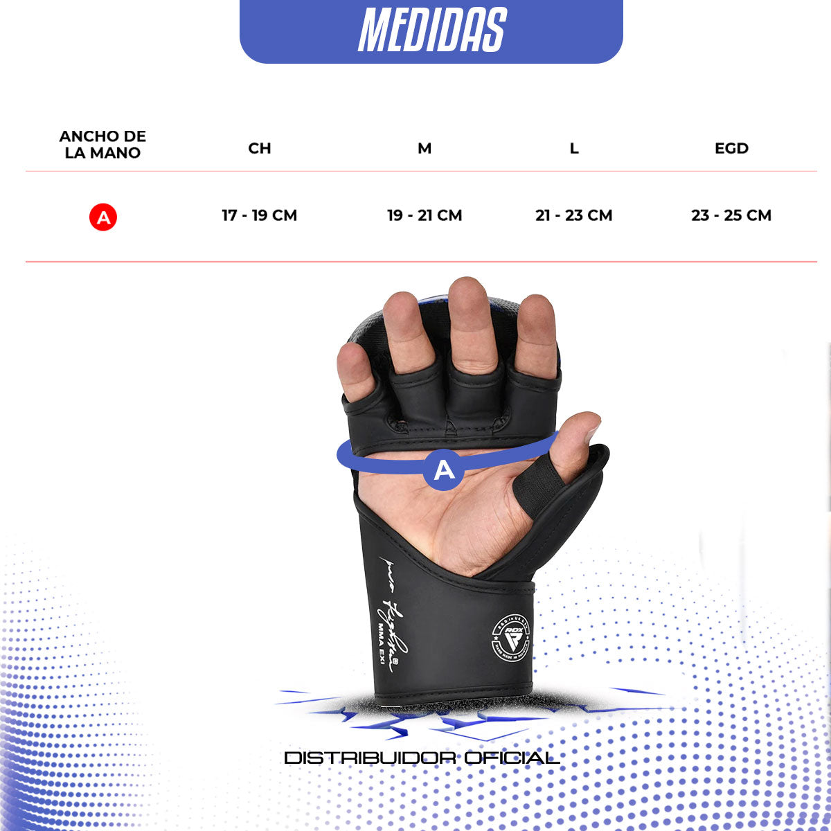 Guantes Mma Immaf Rdx Sparring Muaythai Entrenamiento