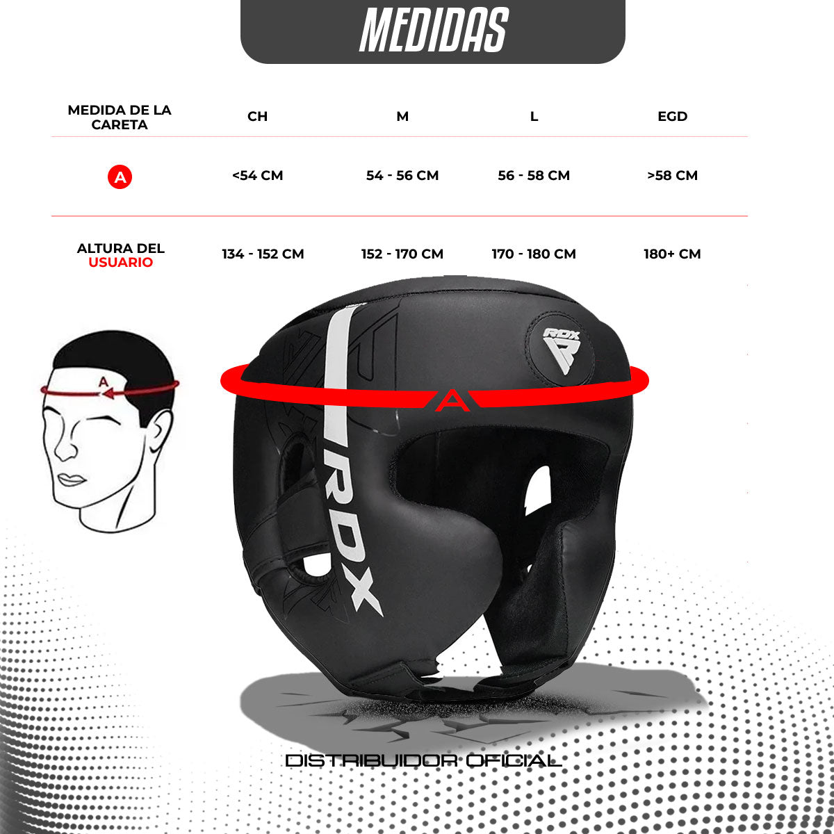PREVENTA CARETA PARA ENTRENAMIENTO RDX KARA F6