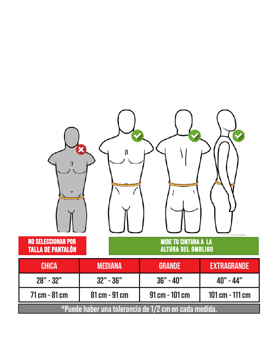 PREVENTA CINTURÓN PARA LEVANTAMIENTO 4LB