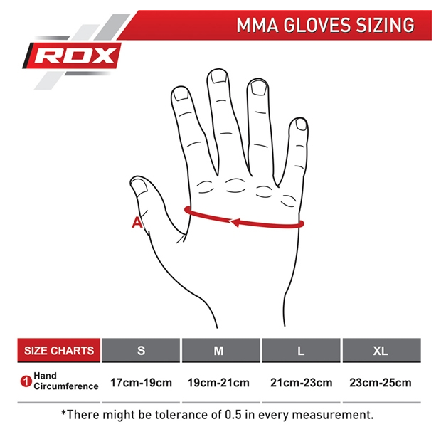 GUANTES DE PIEL PARA MMA F1