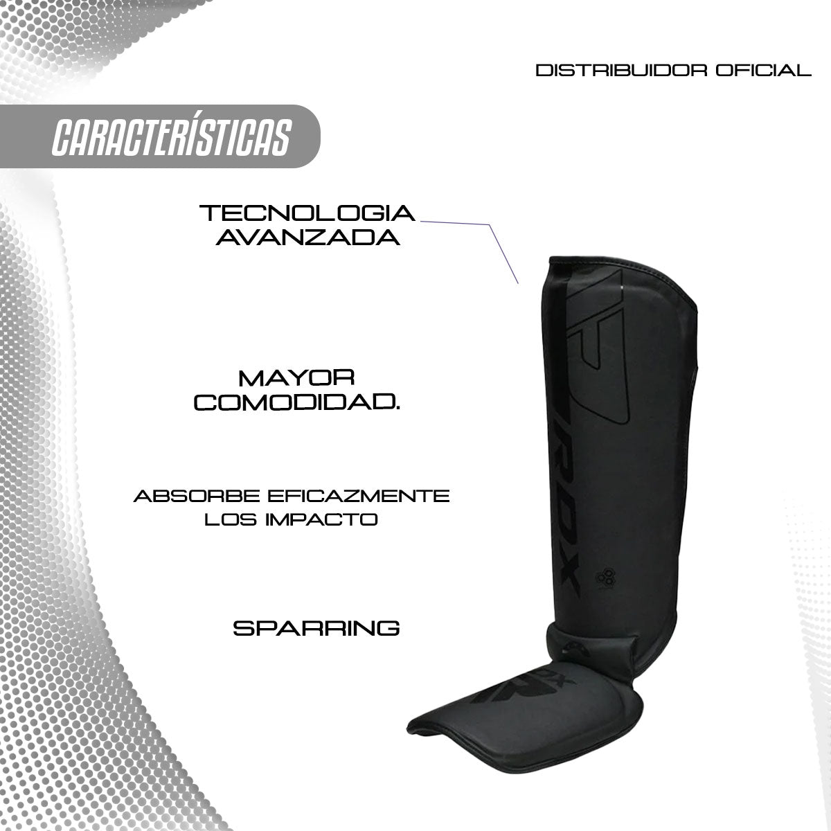PREVENTA ESPINILLERAS RDX F6 KARA