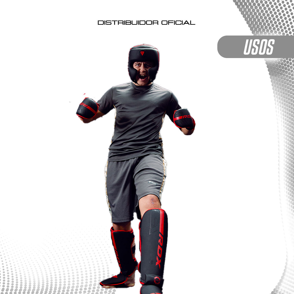 PREVENTA ESPINILLERAS RDX F6 KARA