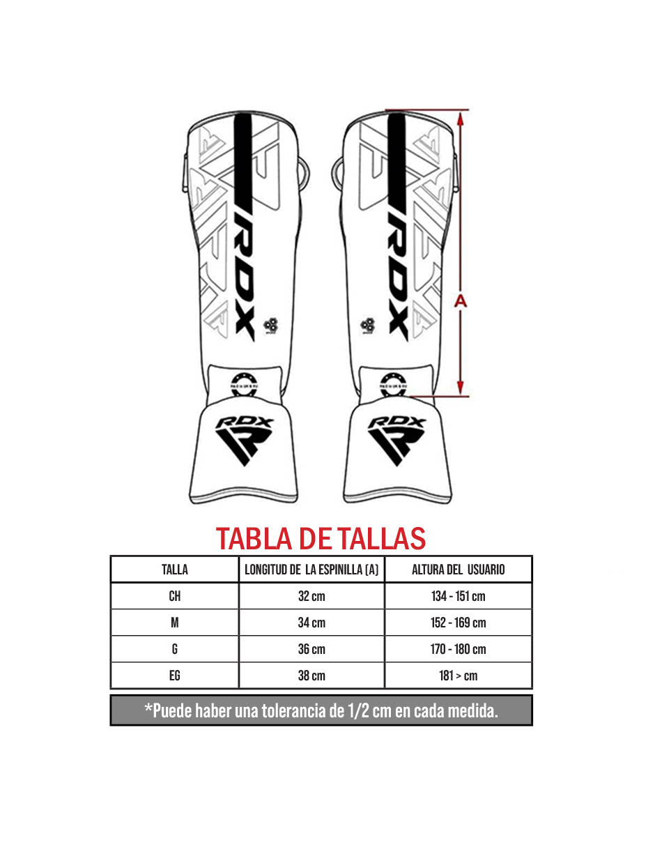 ESPINILLERAS F6 KARA
