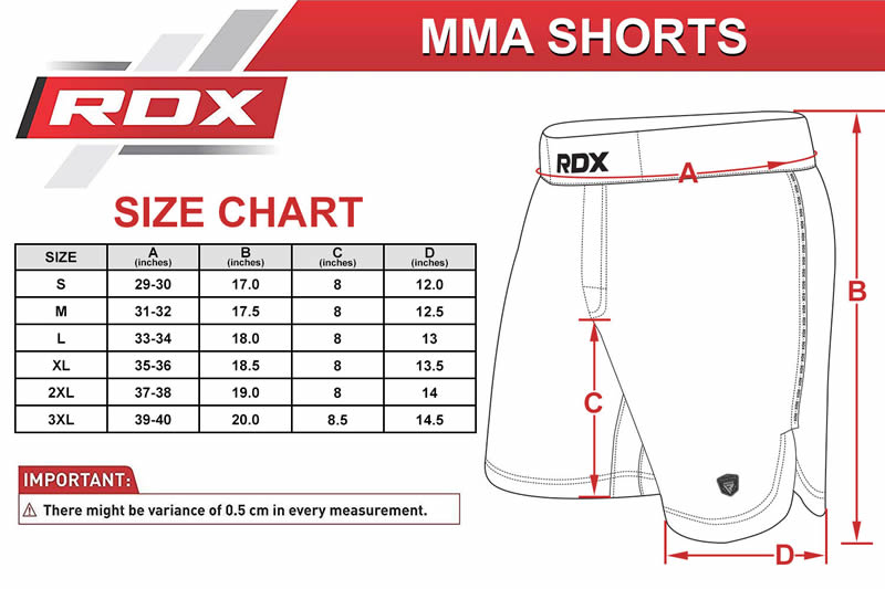 SHORT MMA RDX T15