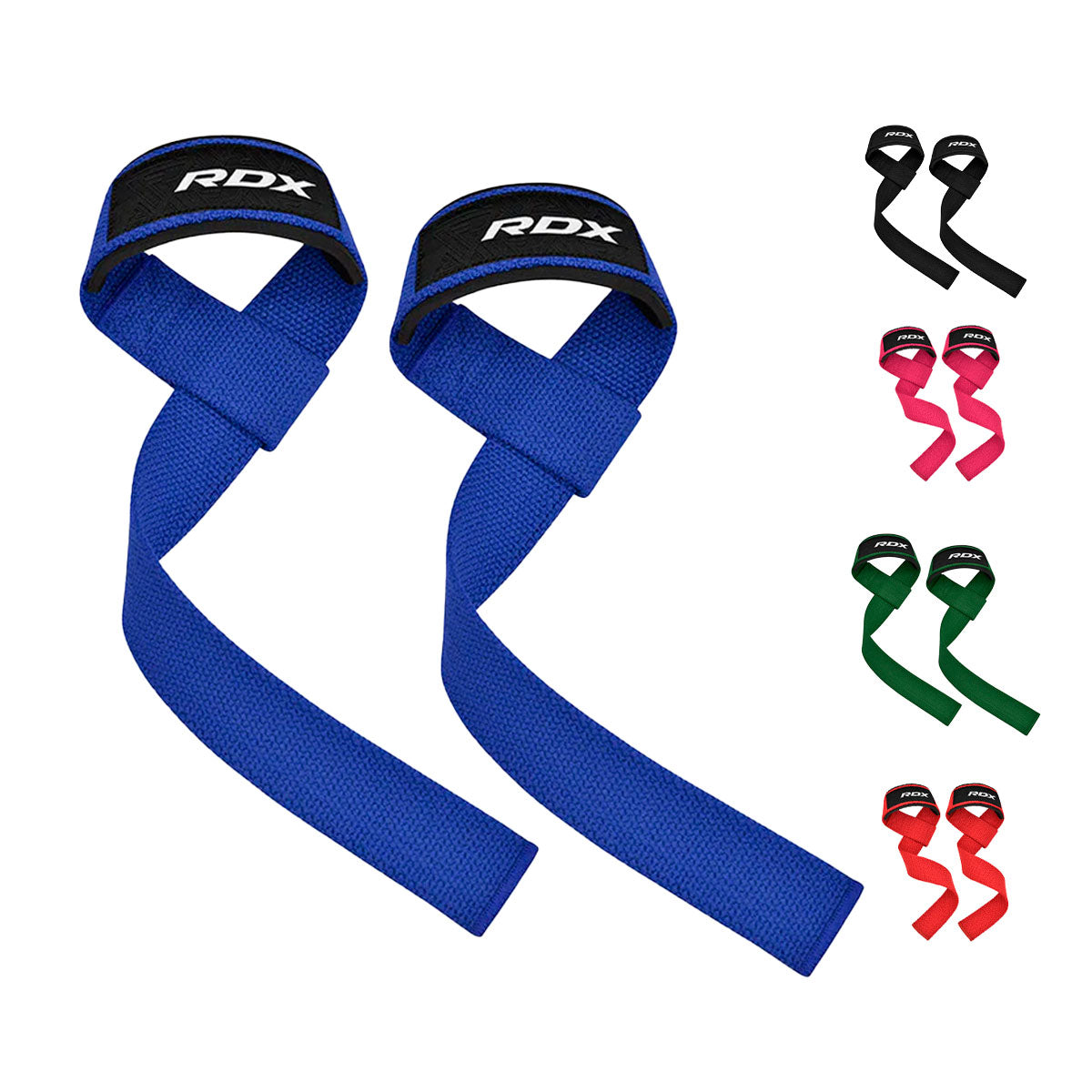 CORREAS DE LEVANTAMIENTO / GYM STRAPS RDX – SOPORTE DE MUÑECA Y MEJOR AGARRE PARA PESAS