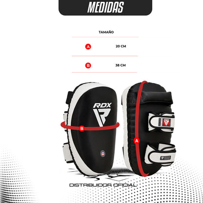 MUAY THAI KICK PADS RDX T3