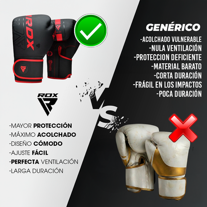 RDX GUANTES DE BOX PARA ENTRENAMIENTO F6 KARA