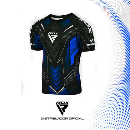 Camiseta de compresión de media manga aprobada por RDX IMMAF