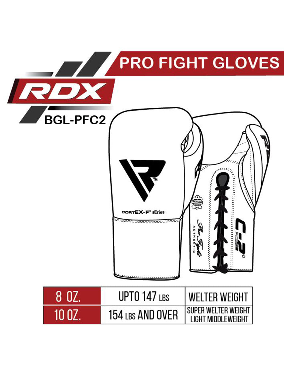 GUANTES DE BOX PROFESIONALES PFC2W