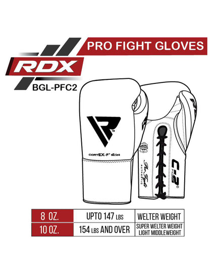 GUANTES DE BOX PROFESIONALES PFC2R