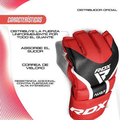 GUANTES DE MMA RDX AURA PLUS T-17