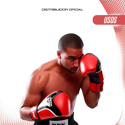 GUANTES DE BOXEO RDX AURA PLUS T-17