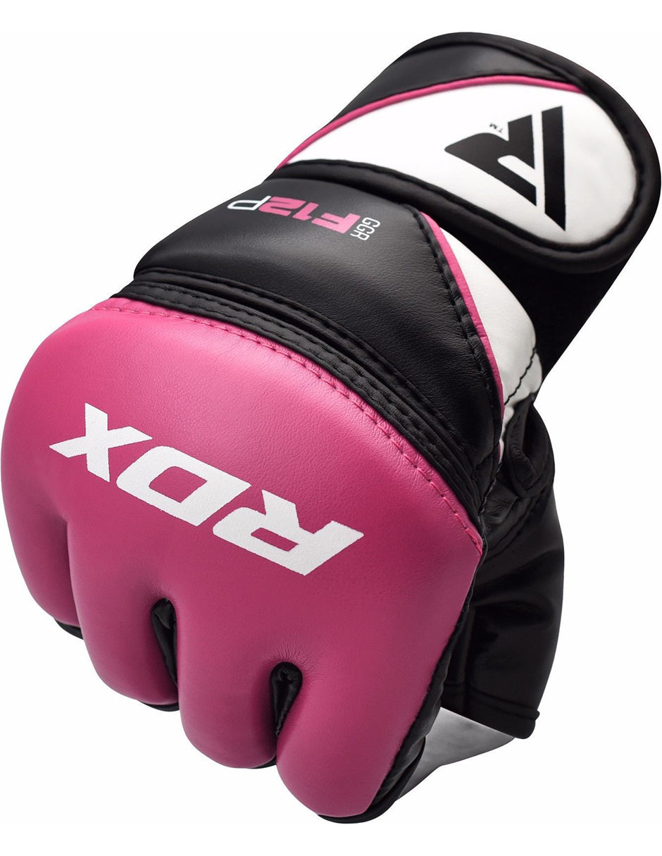 GUANTES DE MMA F12 ROSAS