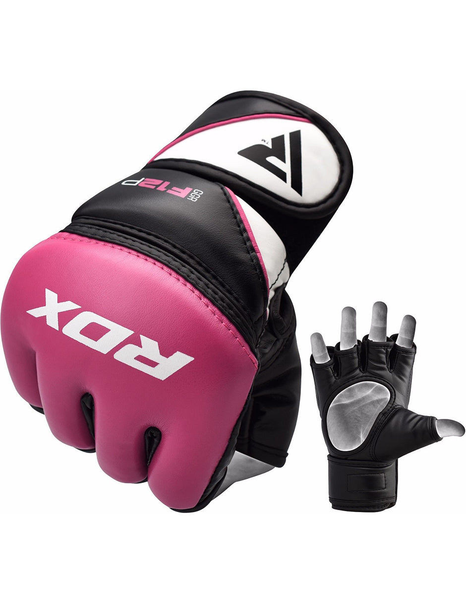 GUANTES DE MMA F12 ROSAS