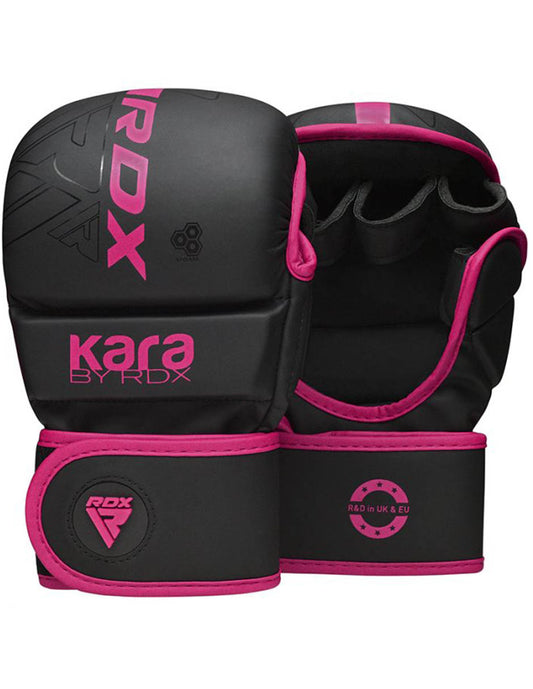 GUANTES PARA MMA F6 ROSAS