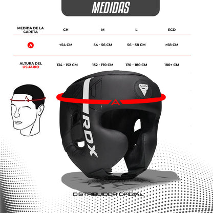 PREVENTA CARETA PARA ENTRENAMIENTO RDX KARA F6
