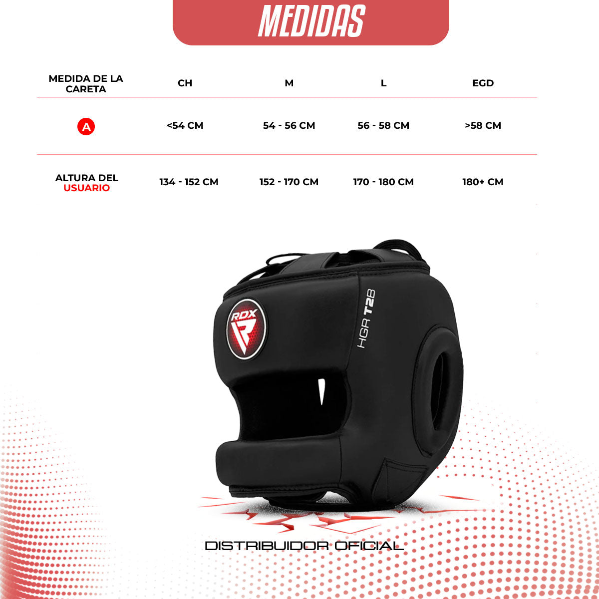PREVENTA CARETA DE PROTECCION RDX T2