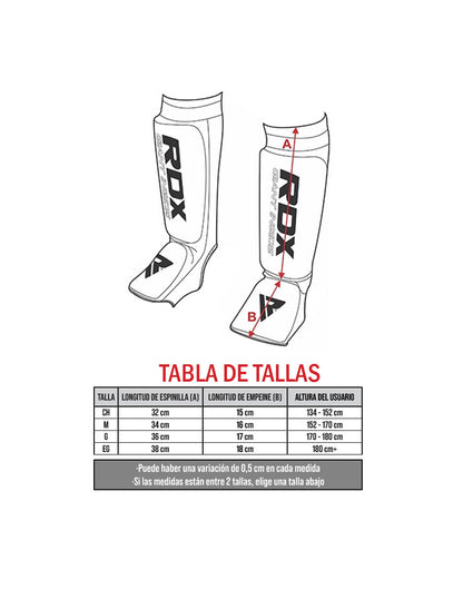 ESPINILLERAS TIPO CALCETA