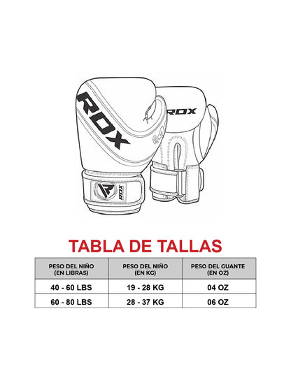 GUANTES DE BOX KIDS ROSAS