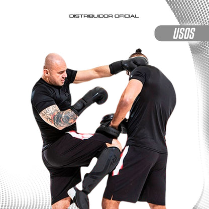 ESPINILLERAS RDX T15 NERO WHITE