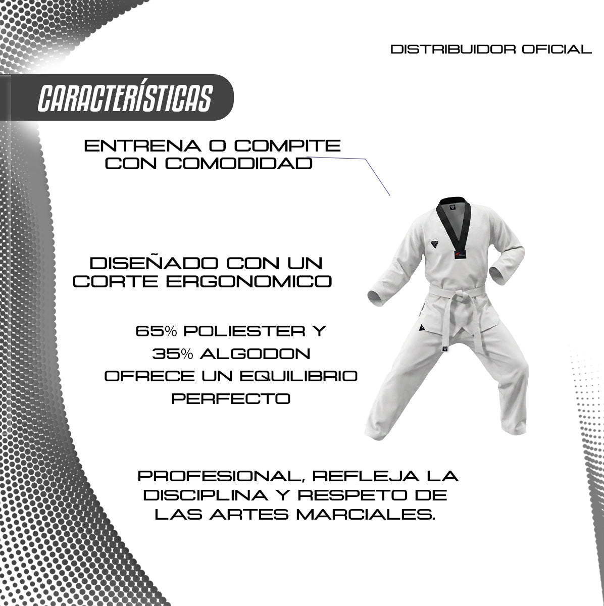 Traje De Taekwondo Rdx Uniforme Para Combate Y Entrenamiento