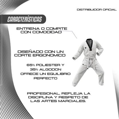 Traje De Taekwondo Rdx Uniforme Para Combate Y Entrenamiento