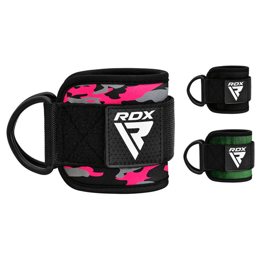 CORREAS PARA TOBILLO RDX A4 – MÁQUINA DE CABLE / GYM