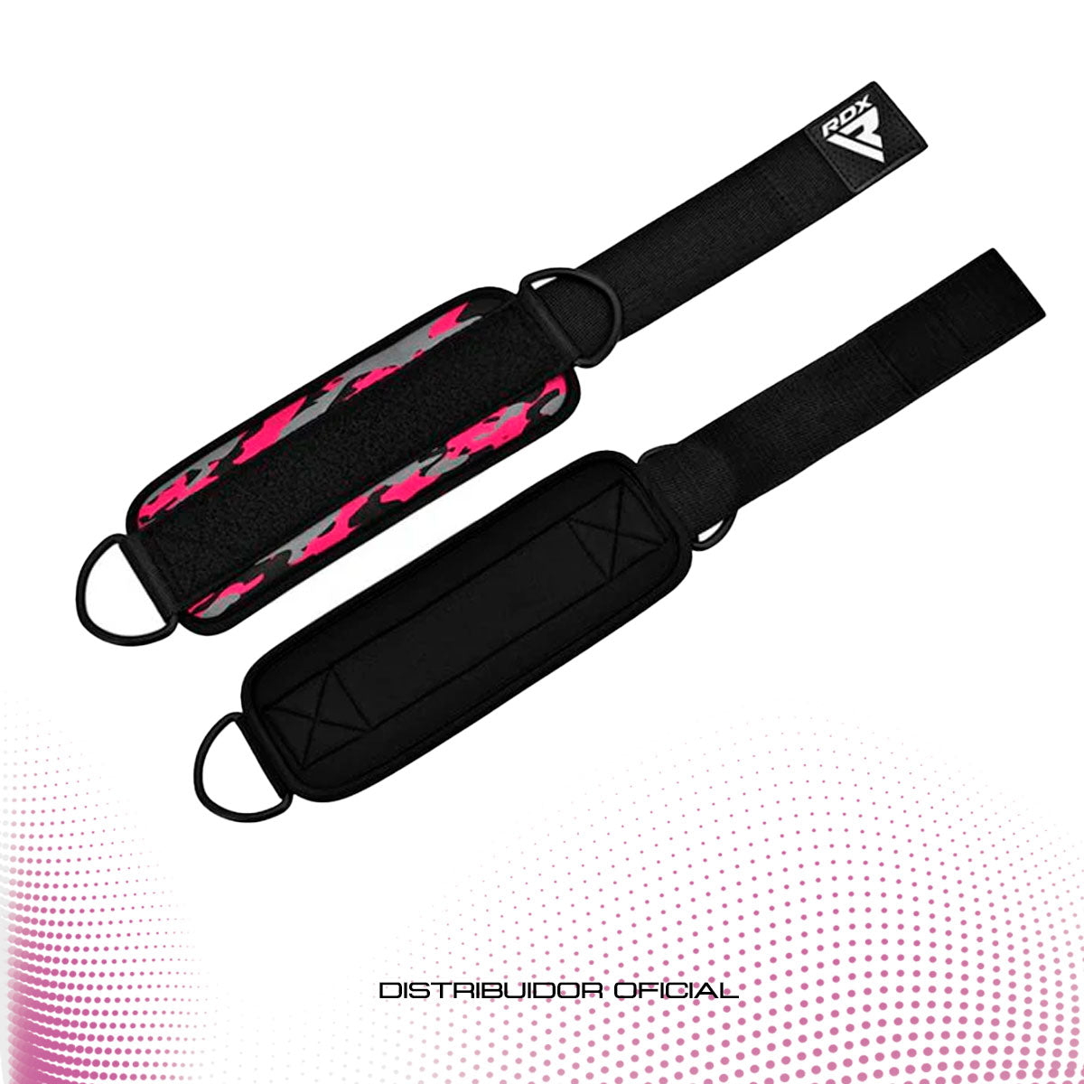 CORREAS PARA TOBILLO RDX A4 – MÁQUINA DE CABLE / GYM