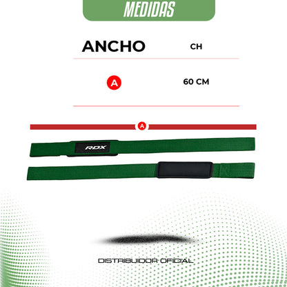 CORREAS DE LEVANTAMIENTO / GYM STRAPS RDX – SOPORTE DE MUÑECA Y MEJOR AGARRE PARA PESAS