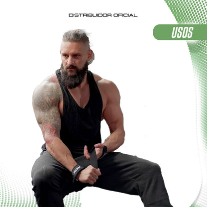 CORREAS DE LEVANTAMIENTO / GYM STRAPS RDX – SOPORTE DE MUÑECA Y MEJOR AGARRE PARA PESAS