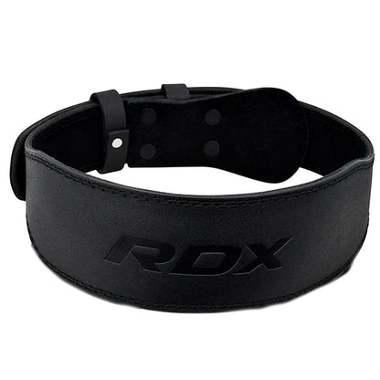 CINTURÓN RDX 4 PULGADAS ACOLCHADO – LEVANTAMIENTO, PESAS Y FITNESS