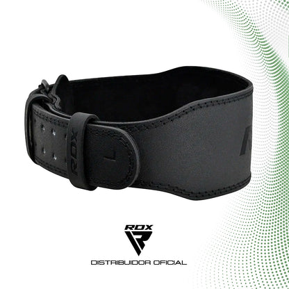 CINTURÓN RDX 4 PULGADAS ACOLCHADO – LEVANTAMIENTO, PESAS Y FITNESS