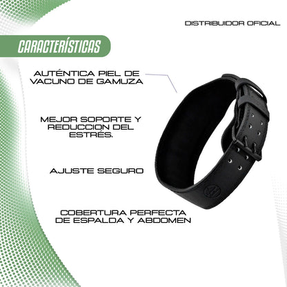 CINTURÓN RDX 4 PULGADAS ACOLCHADO – LEVANTAMIENTO, PESAS Y FITNESS