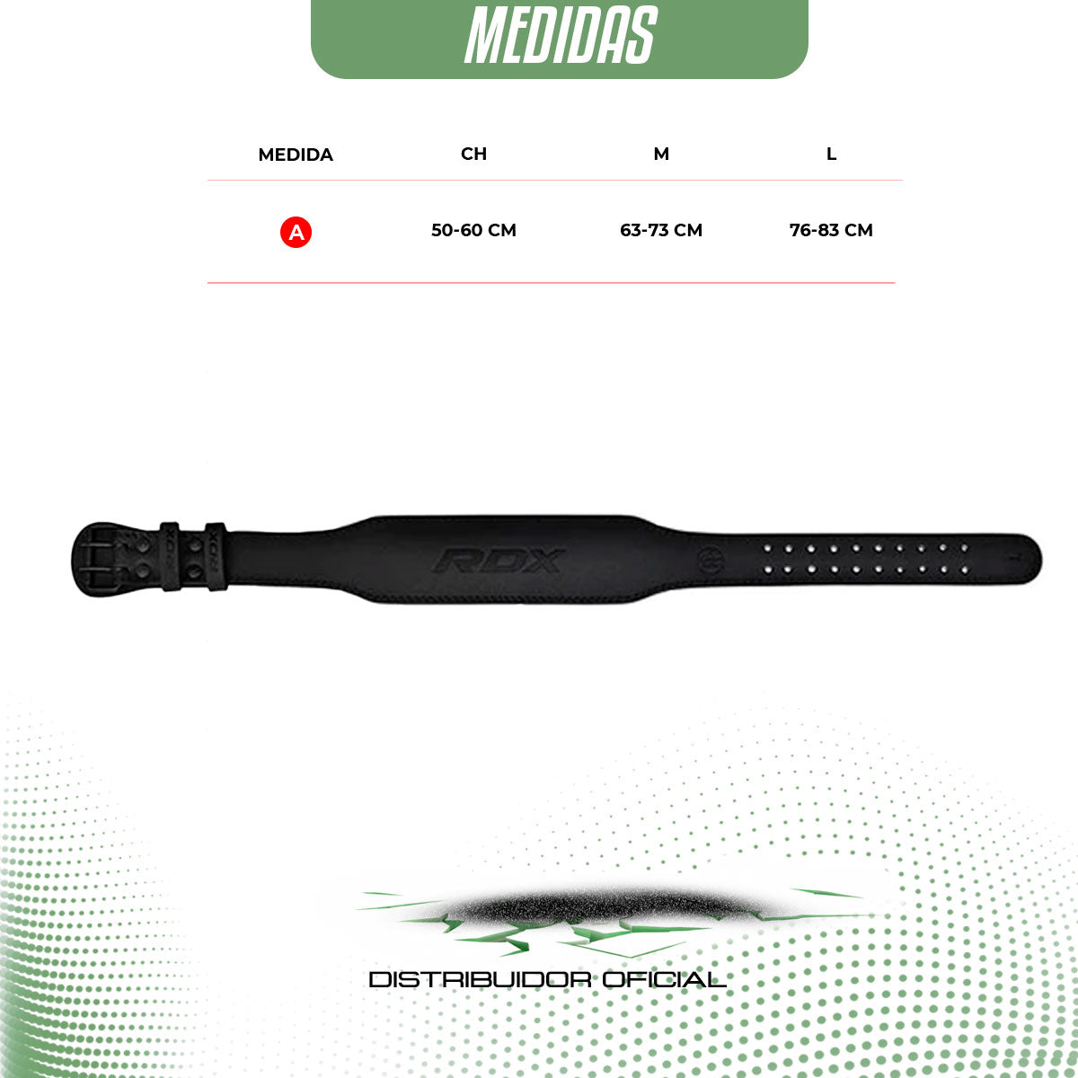 CINTURÓN RDX 4 PULGADAS ACOLCHADO – LEVANTAMIENTO, PESAS Y FITNESS