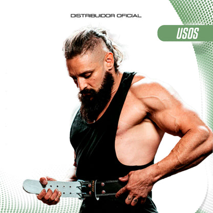 CINTURÓN RDX 4 PULGADAS ACOLCHADO – LEVANTAMIENTO, PESAS Y FITNESS