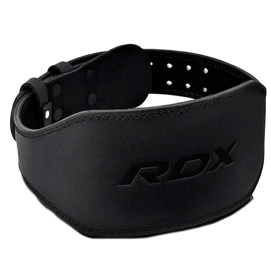 CINTURÓN DE FUERZA 6 PULGADAS EN CUERO – RDX