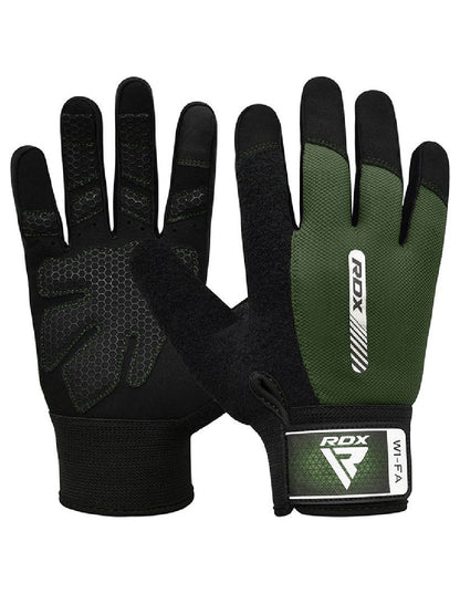 GUANTES FITNESS DEDOS COMPLETOS TÁCTILES