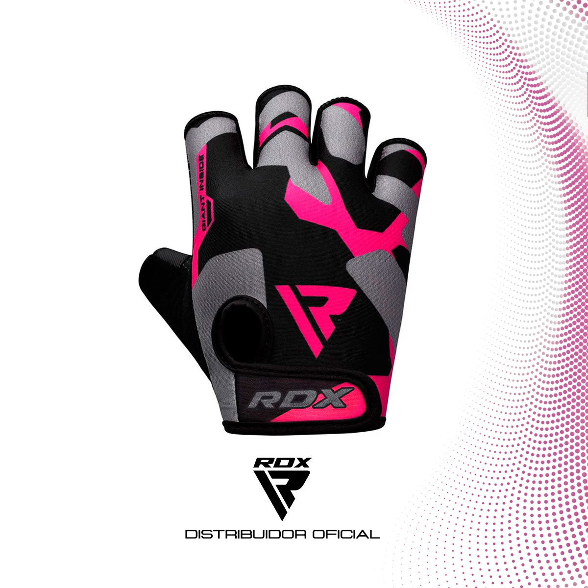 Guantes de Gimnasio RDX F6 Floreados – Agarre Superior y Confort Premium