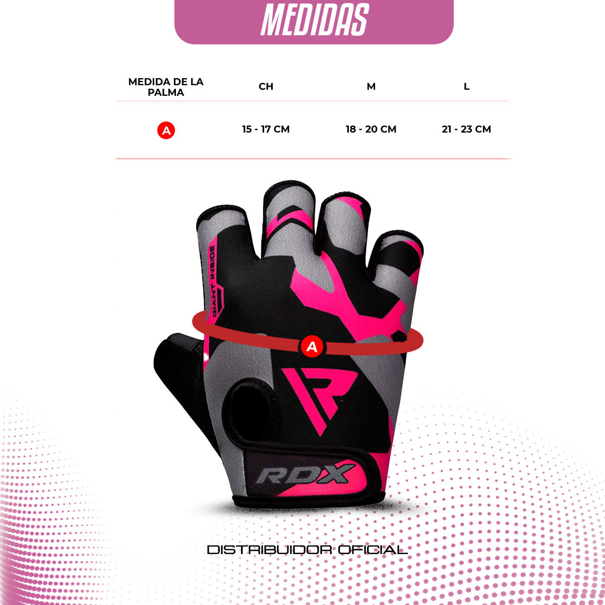 Guantes de Gimnasio RDX F6 Floreados – Agarre Superior y Confort Premium