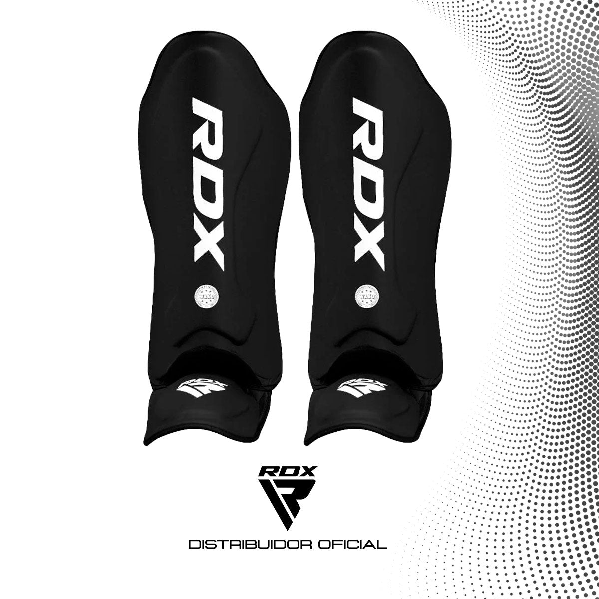 Espinilleras RDX WAKO T1 Black – Protección completa para espinilla y empeine