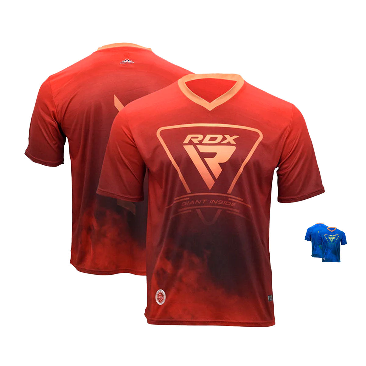 Playera Deportiva WAKO Approved RDX – Cuello V, Rendimiento Premium