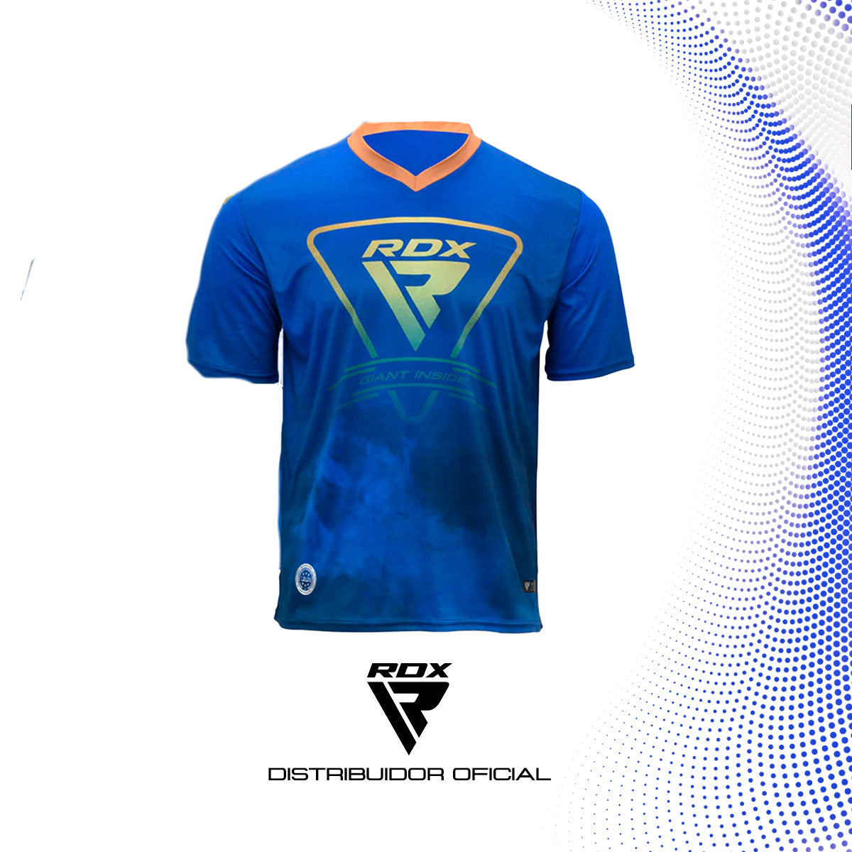 Playera Deportiva WAKO Approved RDX – Cuello V, Rendimiento Premium