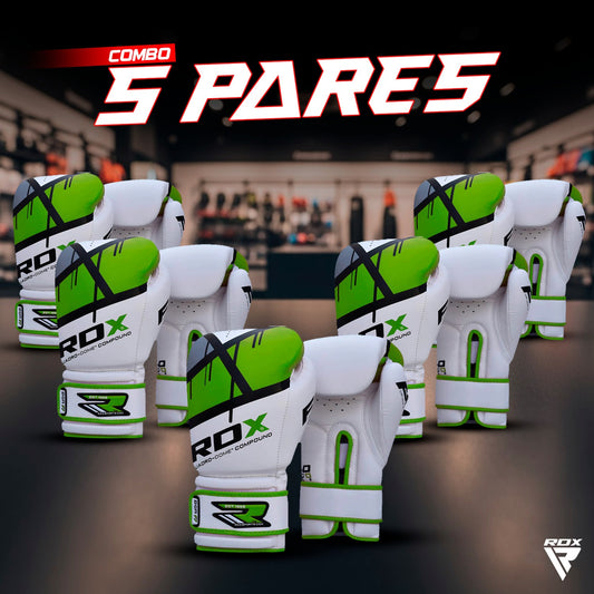 🔥💥Paquete de 5 Guantes de box RDX F7 a Precio Especial💥🔥